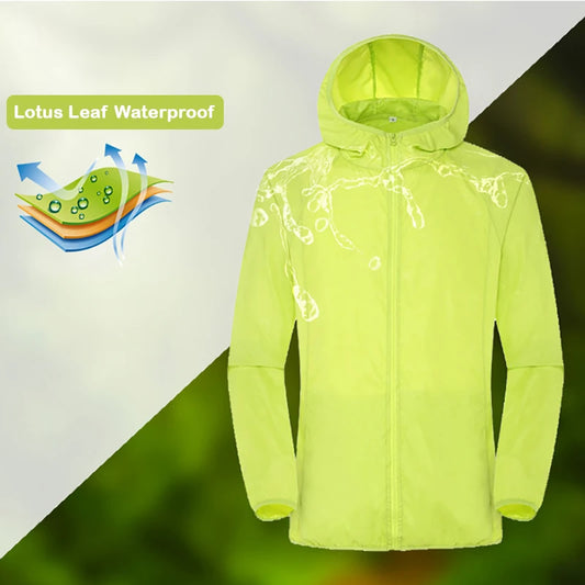 Jachetă de drumeție pentru bărbați, femei, impermeabilă, cu care rapidă, haine de vânătoare pentru camping, haine de protecție solară, pentru sport în aer liber, anti UV.