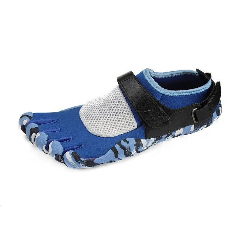 Sporturi în aer liber Degete ușoare separate de picioare Pantofi din amonte Bărbați Femei Uscare rapidă Respirabil cu 5 degete Pantofi de drumeție pe jos Pantofi acvatici