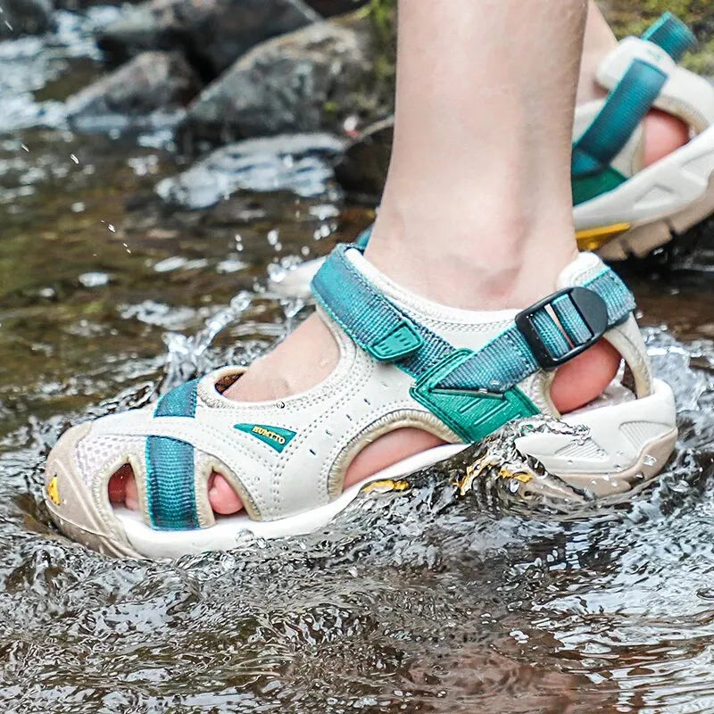 Pantofi de drumeție de vară Sandale în aer liber pentru femei, cu apă respirabilă, pentru plajă, Sandale pentru femei, pentru camping, alpinism, pantofi acvatic HT-9602