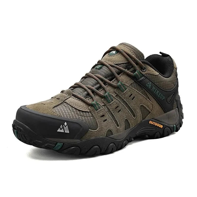 Pantofi de drumeție pentru bărbați Pantofi de exterior din piele de căprioară Pantofi de exterior rezistenti la uzură Bărbați Trekking Plimbare Vânătoare Pantofi tactici